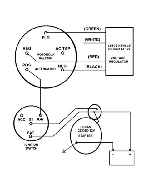 Diesel Tractor Ignition Switch Wiring Diagram