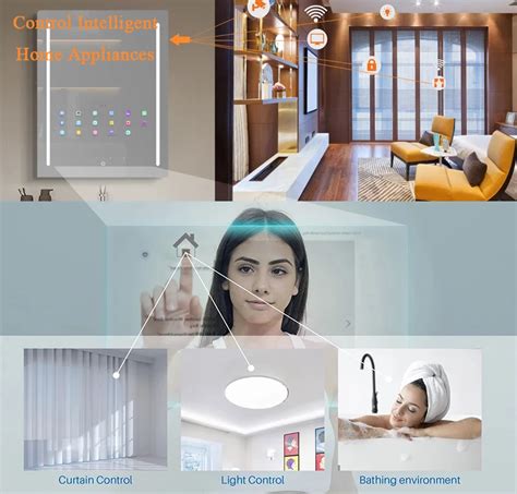 Wholesale Makeup Hotel Bathroom Smart Mirror Android Magic Mirror