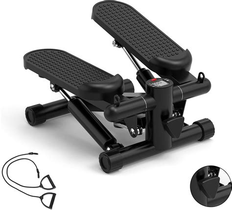 Idffdvw Stair Stepper For Exercise Mini Steppers With Resistance Band Hydraulic