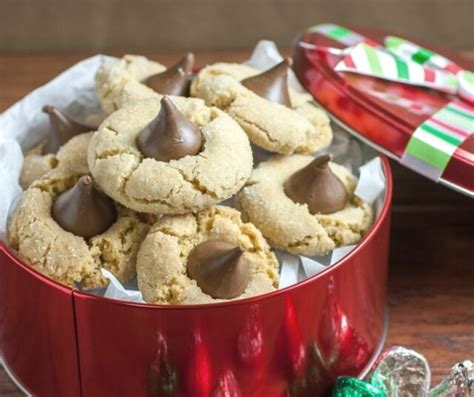 Peppermint Hershey Kiss Cookies Recipe Serendipity And Spice