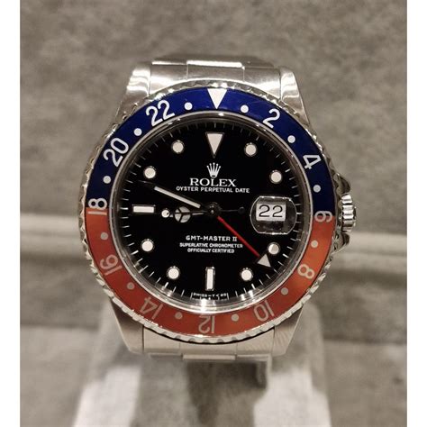 Reloj Rolex Gmt Master Ii Pepsi Acero Autom Tico Acero Reloj De