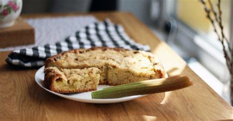 Gâteau au yaourt allégé à la rhubarbe gateau au yaourt minceur