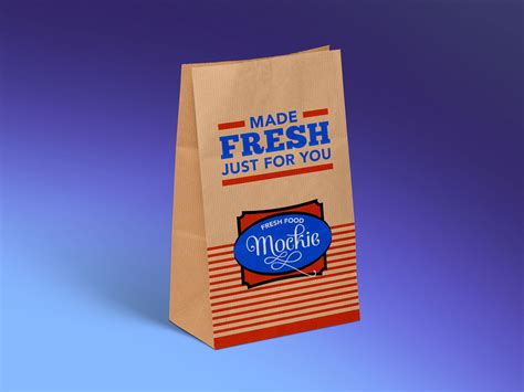 Free Kraft Paper Take Away Food Packaging Mockup Psddiscover The World