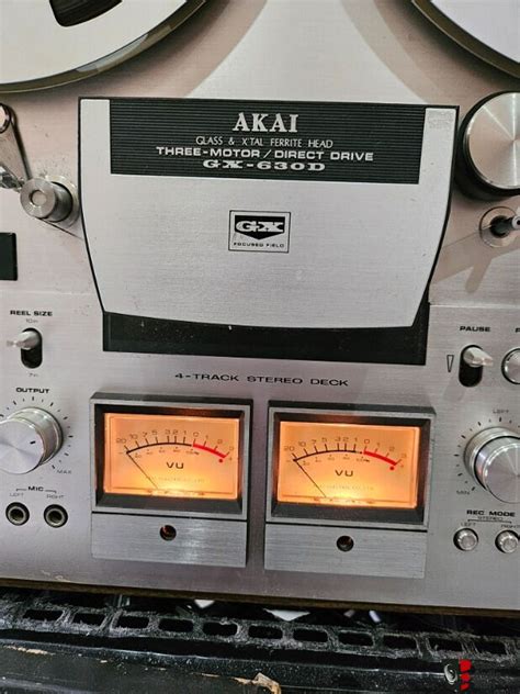 Akai GX630D Reel To Reel Tape Recorder With 60 BASF OF 7 INCHes