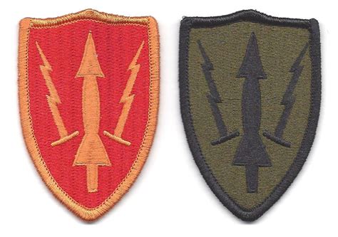 √ Air Defense Artillery Branch Insignia - Navy Visual