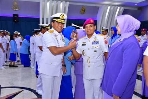 Sebanyak 17 Perwira Tinggi TNI AL Naik Pangkat Indo Maritim