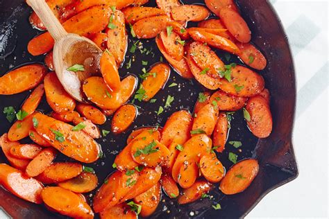 Recipe Bourbon Glazed Carrots Kitchn