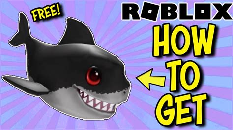 Free Item How To Get 🔵 Blueberry Shark Buddy On Roblox Youtube