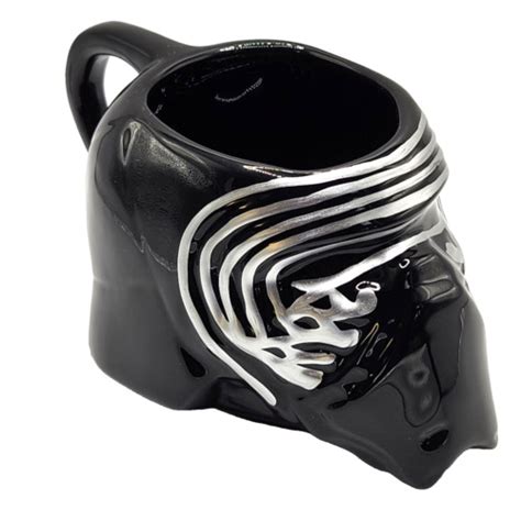 Star Wars Kylo Ren Mug Zak Dark Side Darth Vader Coffee Tea Ceramic Cup Black Ebay