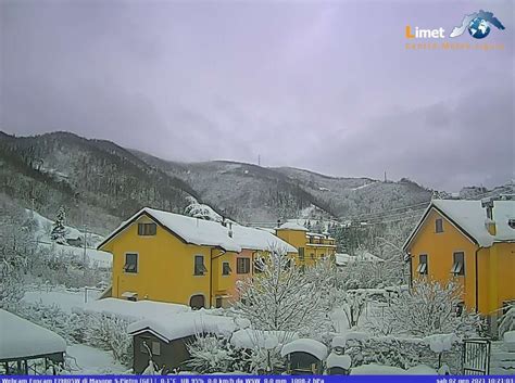 Maltempo Liguria Tanta Neve SullAppennino Il Monte Settepani