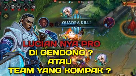 Lucian Pro Gagal Pentakill Gameplay Pantheon Wild Rift YouTube