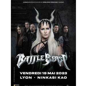 Concierto Battle Beast - 19/05/2023 - Lyon - Ninkasi Gerland / Kao - Francia