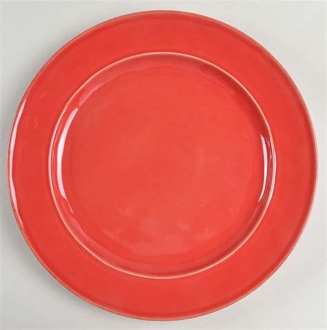 Cambria Red Small Dinner Plate By Pottery Barn China Replacements Ltd