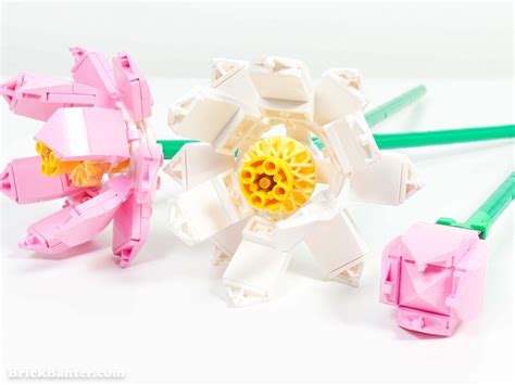 LEGO Adds Lotus Flowers To Their Lavish Floral Arrangements