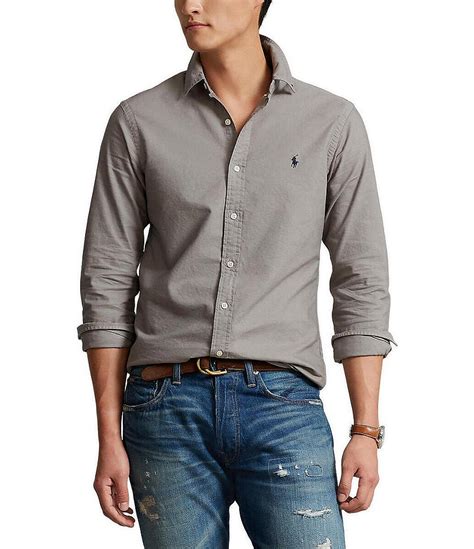 Polo Ralph Lauren Classic Fit Oxford Long Sleeve Woven Shirt Dillards