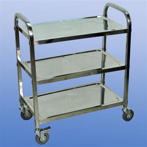 Economy Stainless Steel Cart Distinctive Medical