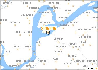 Xingang (China) map - nona.net