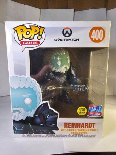 Funko Pop Reinhardt Glow In The Dark Fall Convention Exclusive Ebay