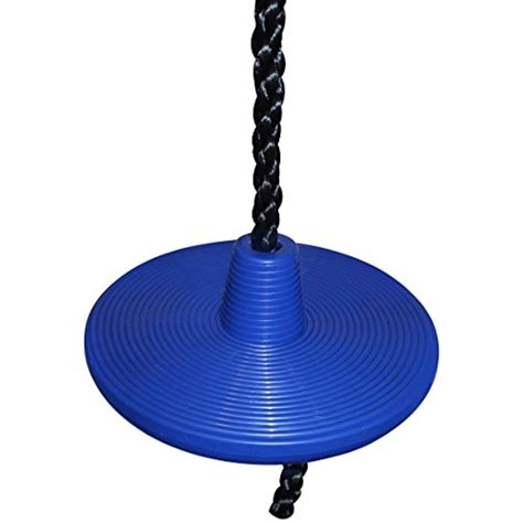 Jungle Gym Kingdom Blue Tree Disc Rope Swing Seat 3 Tapered Leg