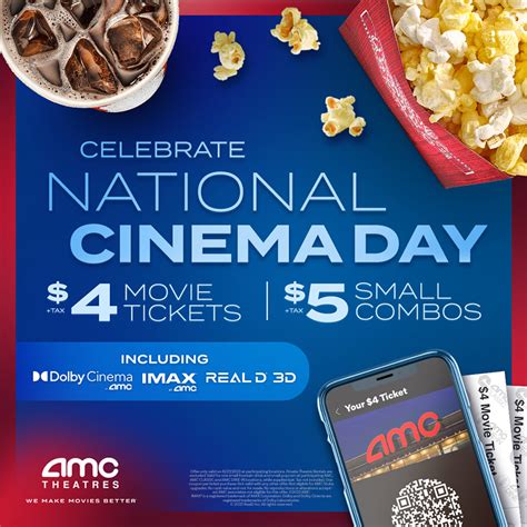 $4 Movies at AMC Theatres this Sunday for National Cinema Day - AllOnGeorgia