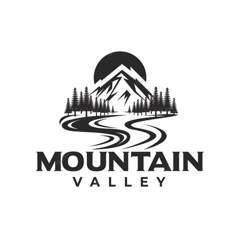 Mountain Valley Vector