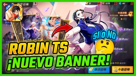 Banner De Robin Ts Merece La Pena Tirar O No One Piece