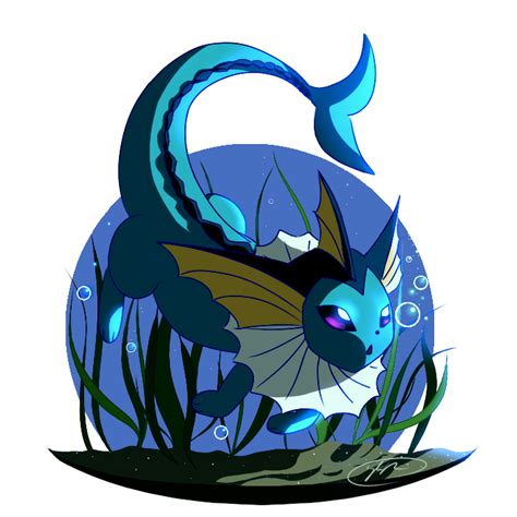 Eeveelution Vaporeon Water Type By Infinity Kat On Deviantart