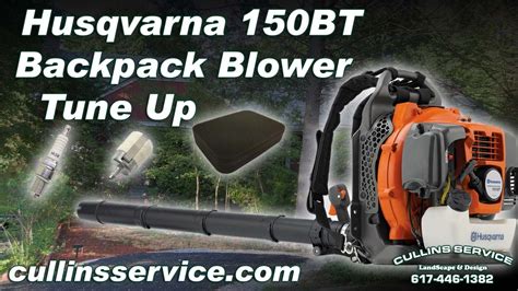 Leaf Blower Tune Up Maintenance Husqvarna Bt By Cullins Service