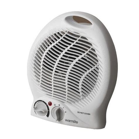 Warmlite Warmlite Thermo Fan Heater With 2 Heat Settings And Overheat