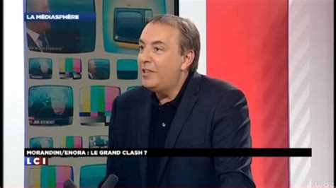 Photo Jean Marc Morandini A Tacl Enora Malagr Sur Lci Le Mai