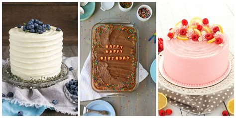 22 Homemade Birthday Cake Ideas Easy Recipes For Birthday Cakes Country Living