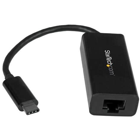 Adaptador Usb C A Ethernet Gigabit Negro Startech Us1gc30b Winpycl