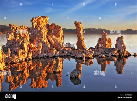 The calcareous tufa formation Stock Photo - Alamy