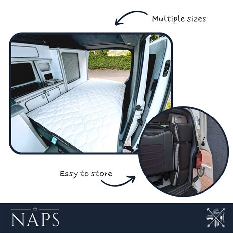 Campervan Mattress Topper – Seaside Campers