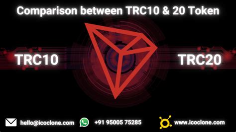 Difference Between TRC10 TRC20 Tokens Tron Token Development