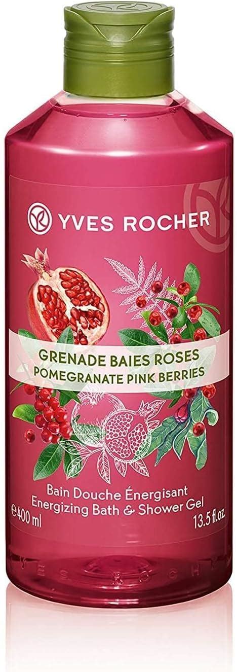 Yves Rocher Gel De Ducha Corporal Granada Baya Rosa 400 Ml Amazon