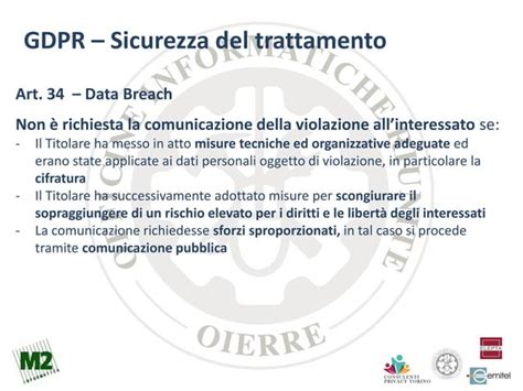 GDPR 2018 Il Nuovo Regolamento Privacy Europeo PPT