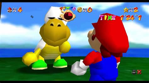 Super Mario 64 Ep 02 Footrace With Koopa The Quick Youtube