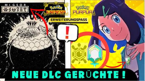 Pokemon Karmesin Und Pokemon Purpur Dlc Ger Chte Der Name Des