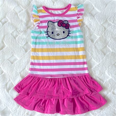 Hello Kitty Dresses Hello Kitty Dress With Sequins Poshmark