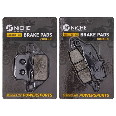 Brake Pad Kit Frontrear Kawasaki Niche Parts