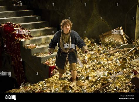 El actor Martin Freeman en una escena de El Hobbit la desolación de