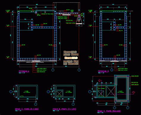 Desain Ruang Pompa Kolam Renang Dwg Panrita Space