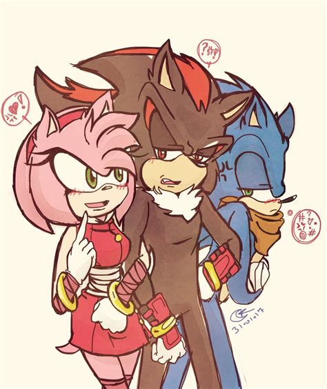 Amy Rose Amy Rose Sonic The Hedgehog Sonic Knuckles Shadow And Amy ...