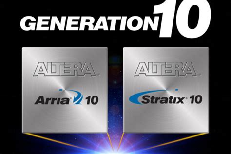 Altera Previews Its Generation 10 FPGAs And SoCs