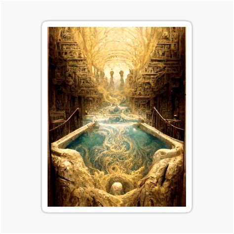 Sand Ruins Pool Sticker For Sale By Thehousemaster Redbubble