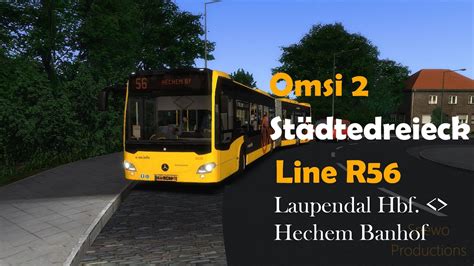 OMSI 2 60FPS Städtedreieck V3 R56 Mercedes Benz Citaro C2G