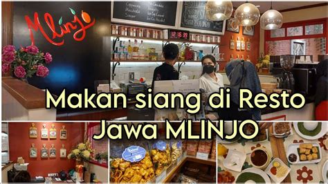 Review Mlinjo Restoran Khas Jawa Di Tomang Jakarta Barat Youtube