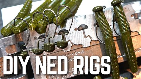 Make The Best Ned Rigs Do It Molds Weedless Midwest Finesse Jig Mold