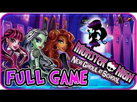 Monster High New Ghoul In School Full Game Longplay Ps3 Wii X360